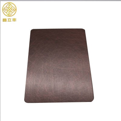 304 Bronze Hairline Stainless Steel Sheet