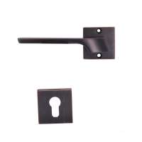 New Square Interior Doorknob Modern Minimalist Door Handle Lever Hardware