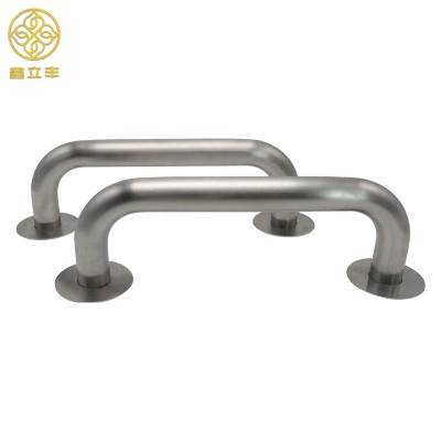 304 glass door handle bathroom door lever handle